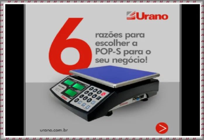 Balança Urano Pop-s 31 kg - tripla escala com bateria - Foto 4