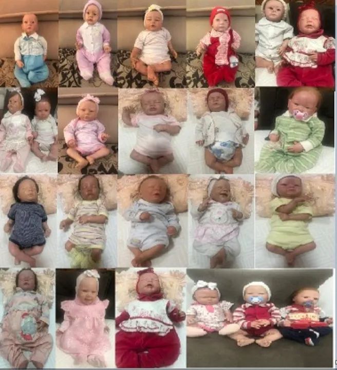 Bebês Reborn - Coleção Completa