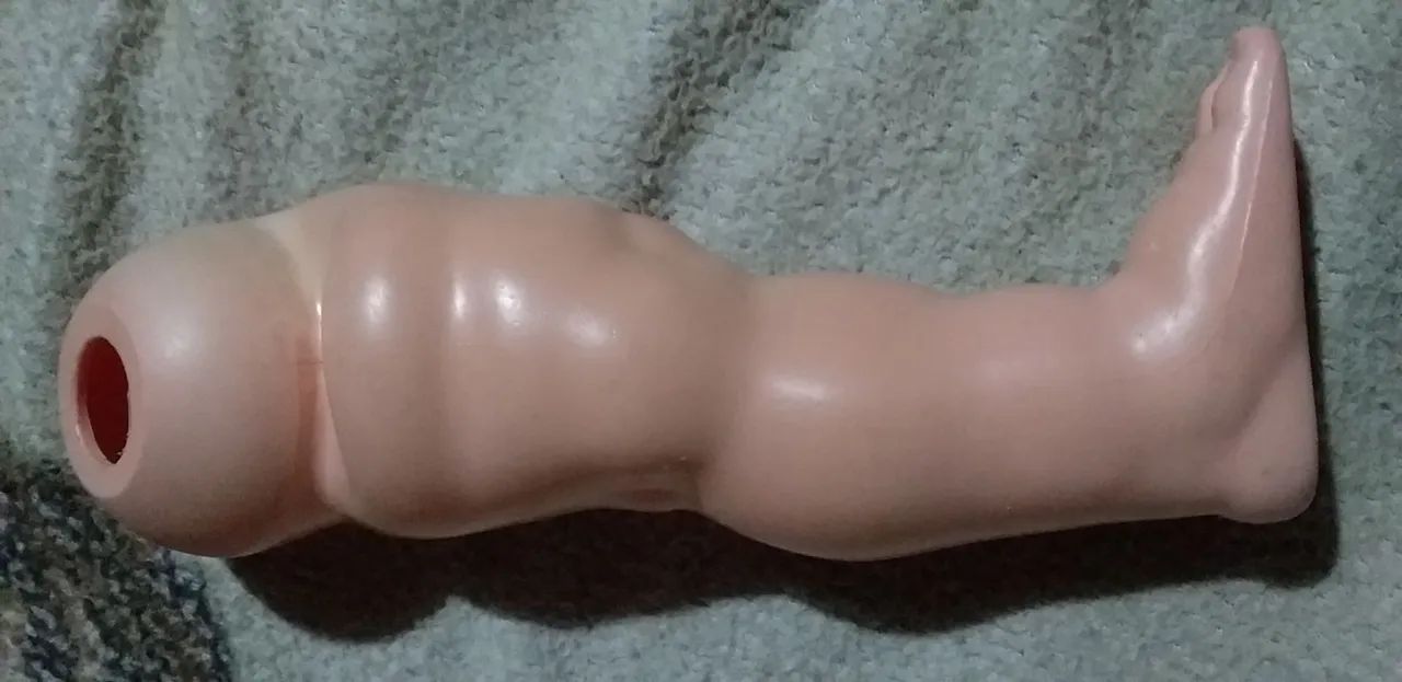 Perna esquerda de boneca antiga beijoca da estrela anos 60 70 - Foto 2