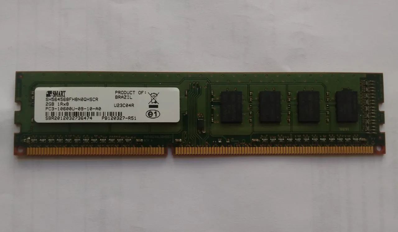 Memória 2GB DDR3 SMART