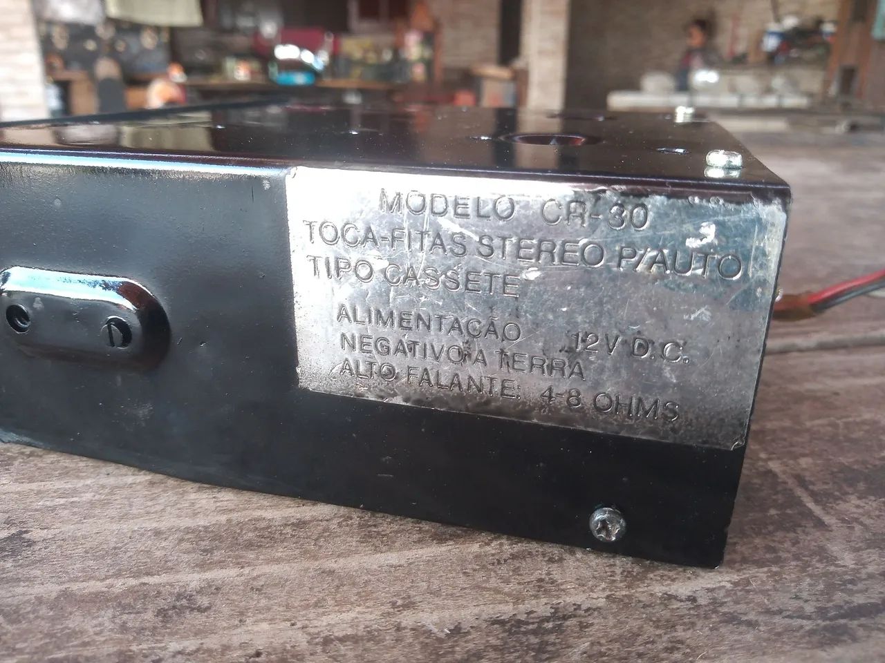 Toca fitas CCE TKR antigo  - Foto 3
