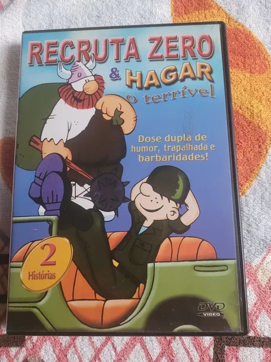 DVD Recruta Zero e Hagar - 2 Histórias