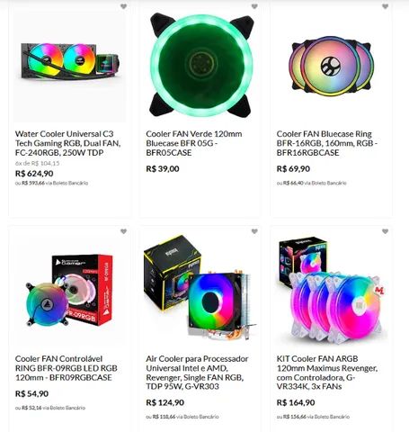 Cooler Fan RGB Dupla Face Controlavel - Foto 5