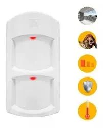 Sensore Infravermelho Passivo Duplo Ird 640 30kg Com Fio JFL - Foto 3