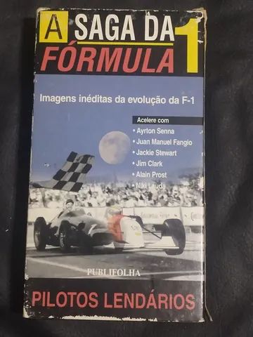 Vhs A Saga Da Fórmula 1<br> Coleção folha de são  - Foto 4