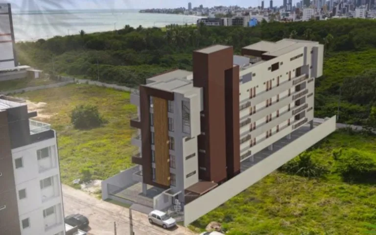 Vendo flats em intermares a 200 metros do mar 