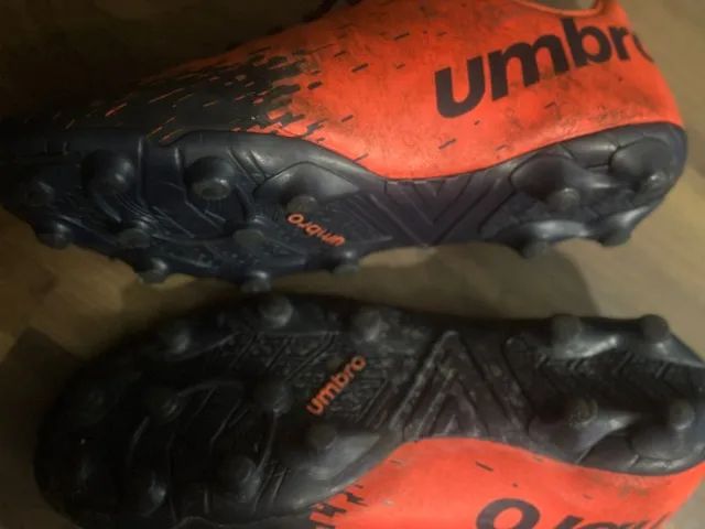 Aproveitem!!! Garanta muitos Gols Chuteira Humbror Tam 41 Vermelha - Foto 3