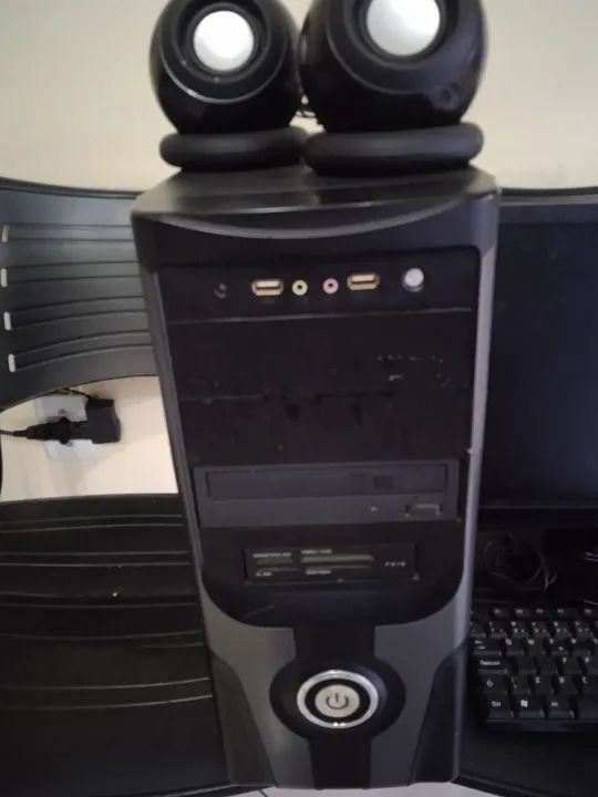 Computador completo duo core  4 gigas hd 500 gigas - Foto 4