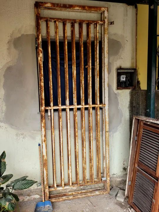 Portao / Grade de proteção em ferro metalon reforçado  - Foto 4