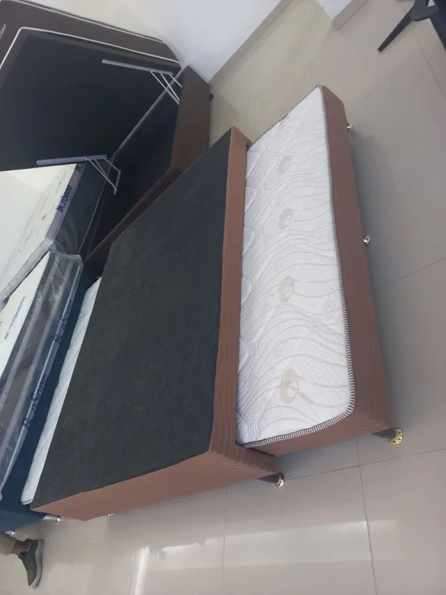 Base cama casal com auxiliar bon sono  - Foto 3