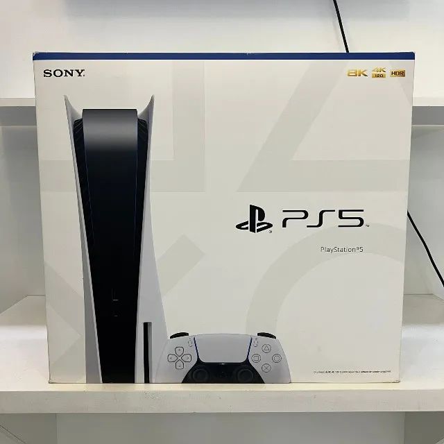 PS5 com Leitor 1214 Semi Novo na Caixa e Garantia-Pegamos Videogames-Cartão Até 12x-Loja