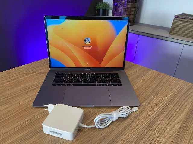 Apple 15in MacBook Pro, Retina, Touch Bar, 2.9GHz Intel Core i7 Quad Core, 16GB RAM, 512GB SSD, Space Gray, MPTT2LL/A (Renewed