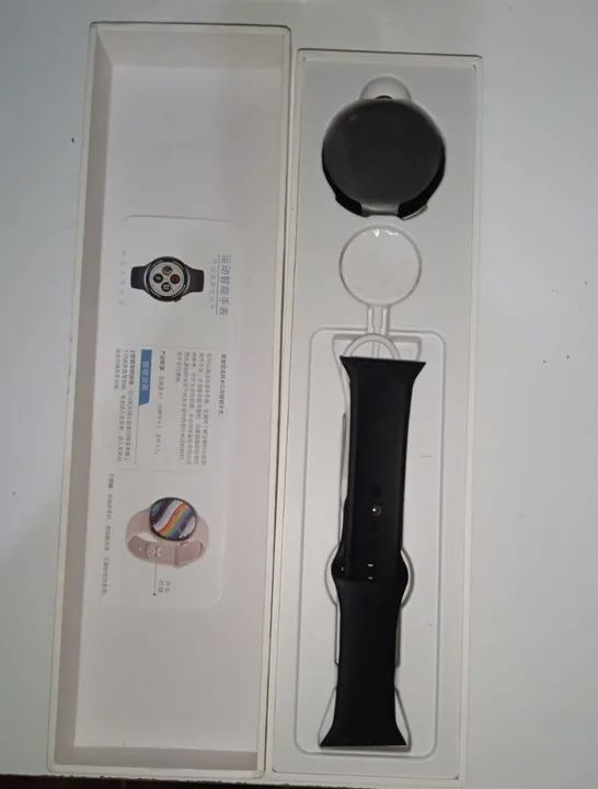 Relógio smartwatch w28 faz e recebe ligações, notificações de todas as redes sociais. - Foto 2