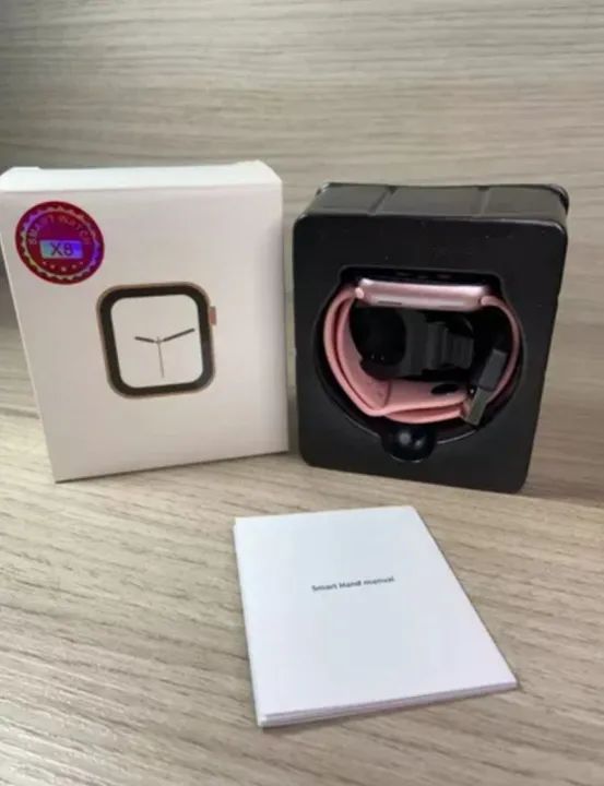 Lote 5 Relógios Smartwatch Inteligente X8 para revenda ou presente  - Foto 3