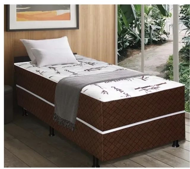 Cama solteirão conjugada nova