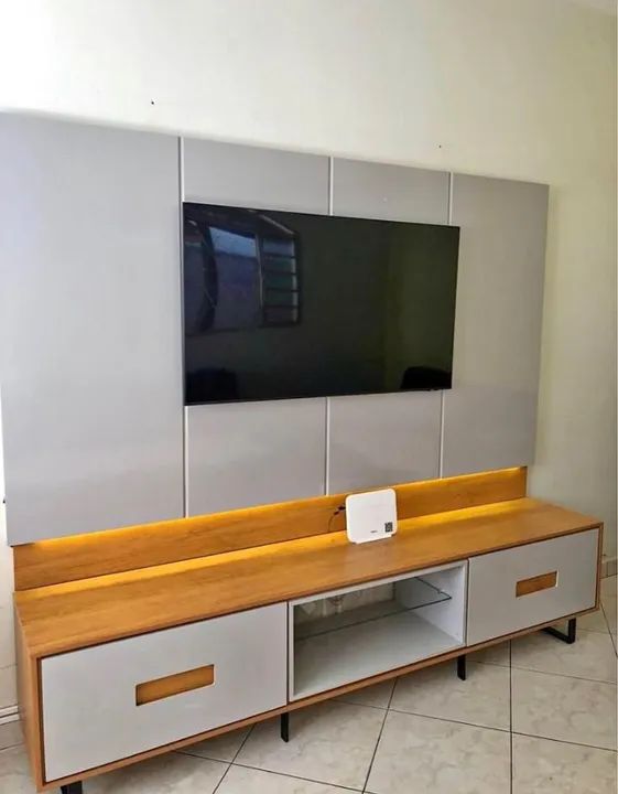 Rack Com Painel até 75 Polegadas 