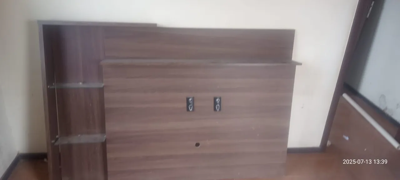 Rack e Painel Amadeirado para TV