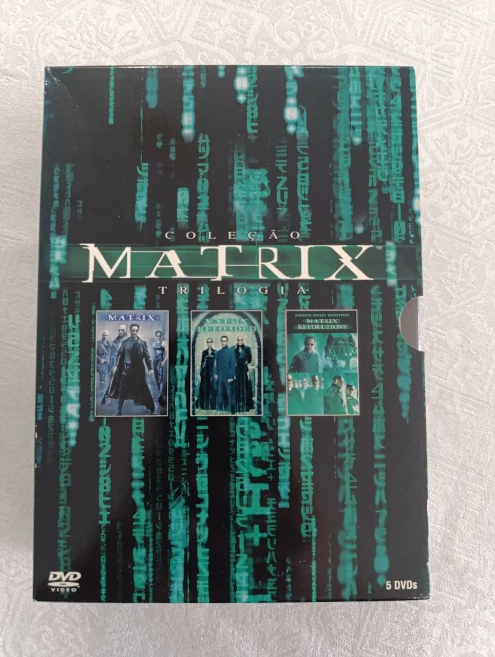 Box DVD Trilogia Matrix 