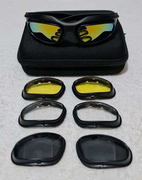Óculos de Sol Ciclismo Esportivo com 3 lentes extra - Foto 2