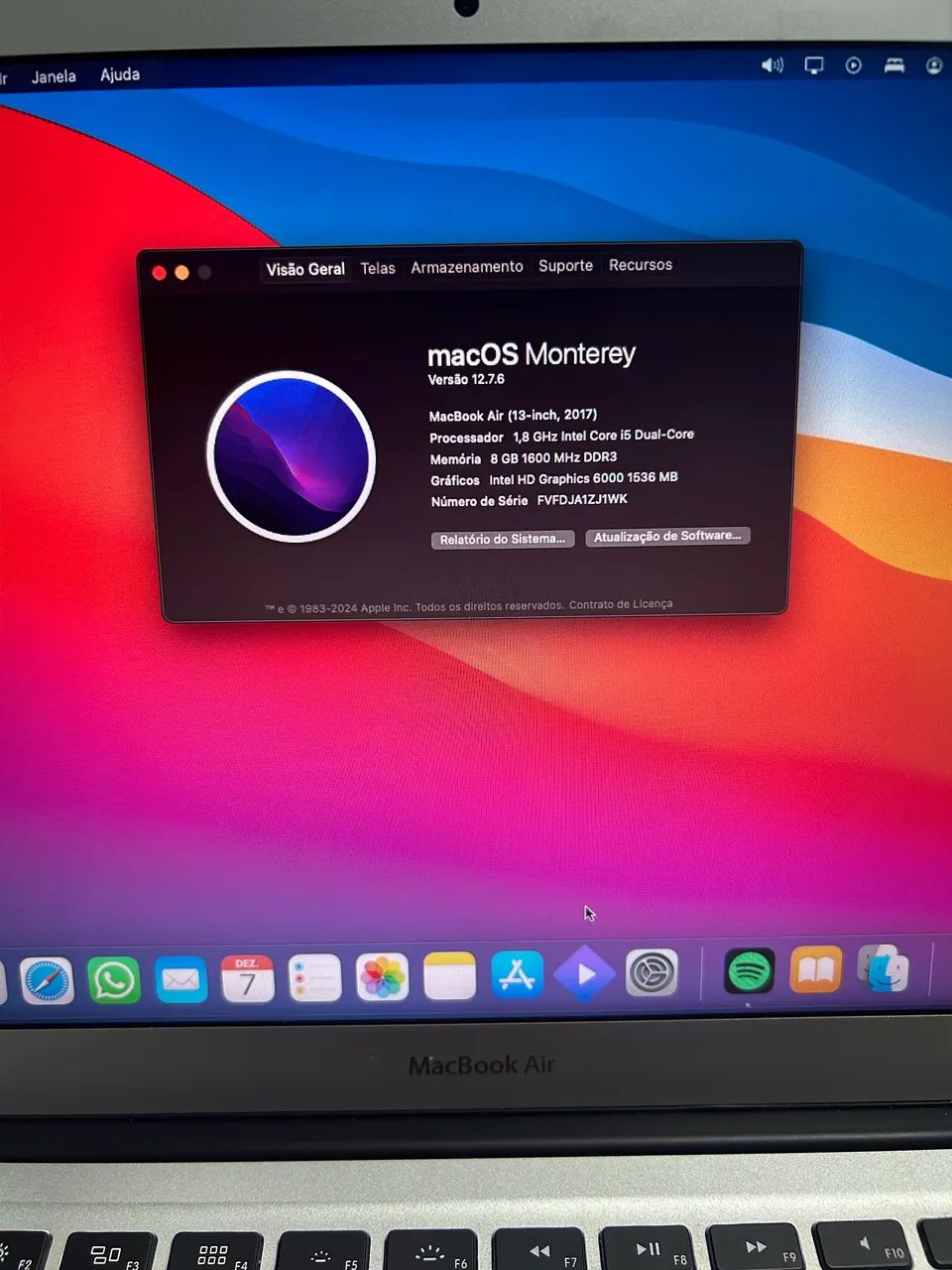 MacBook Air 2015 8gb - Notebooks - Conjunto Cássio Rezende