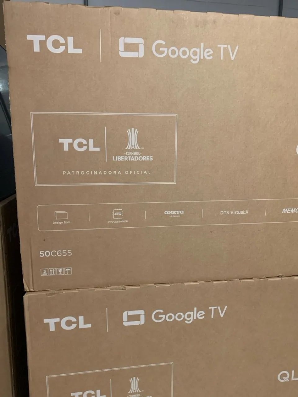 TV TCL QLED 4K 50 polegadas com Google TV - Foto 2