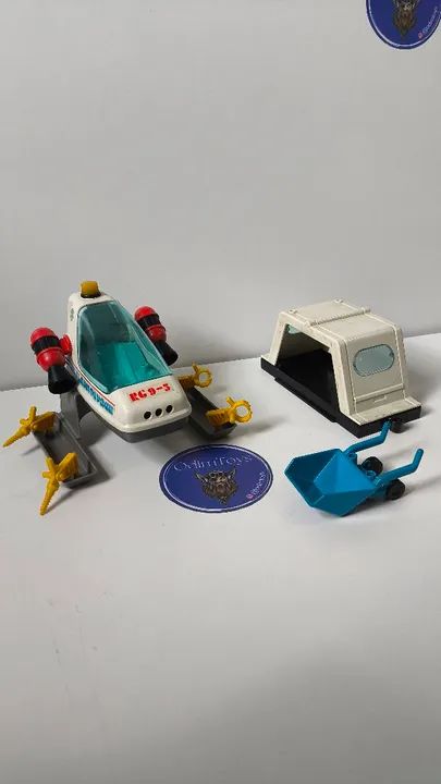 Conjunto Playmobil aeronave e astronautas  - Foto 3