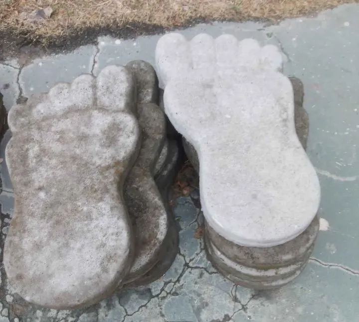 Pés decorativos para jardim