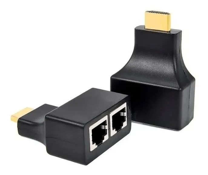 Extensor Hdmi via cabo de rede