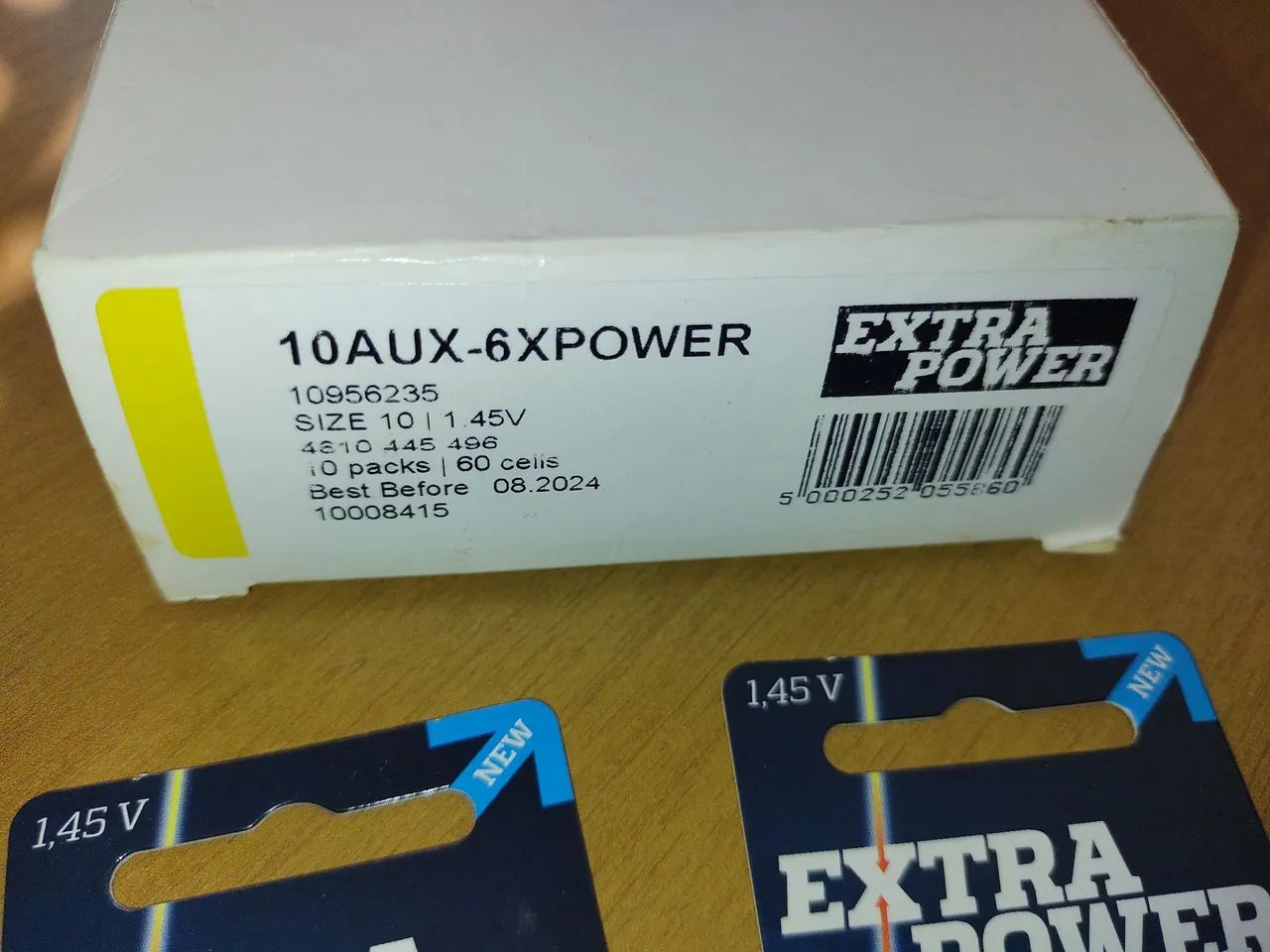 Pilhas para Aparelho Auditivo Extra Power 10, tenho 4u, novas. Envio qq local. E outros. - Foto 2