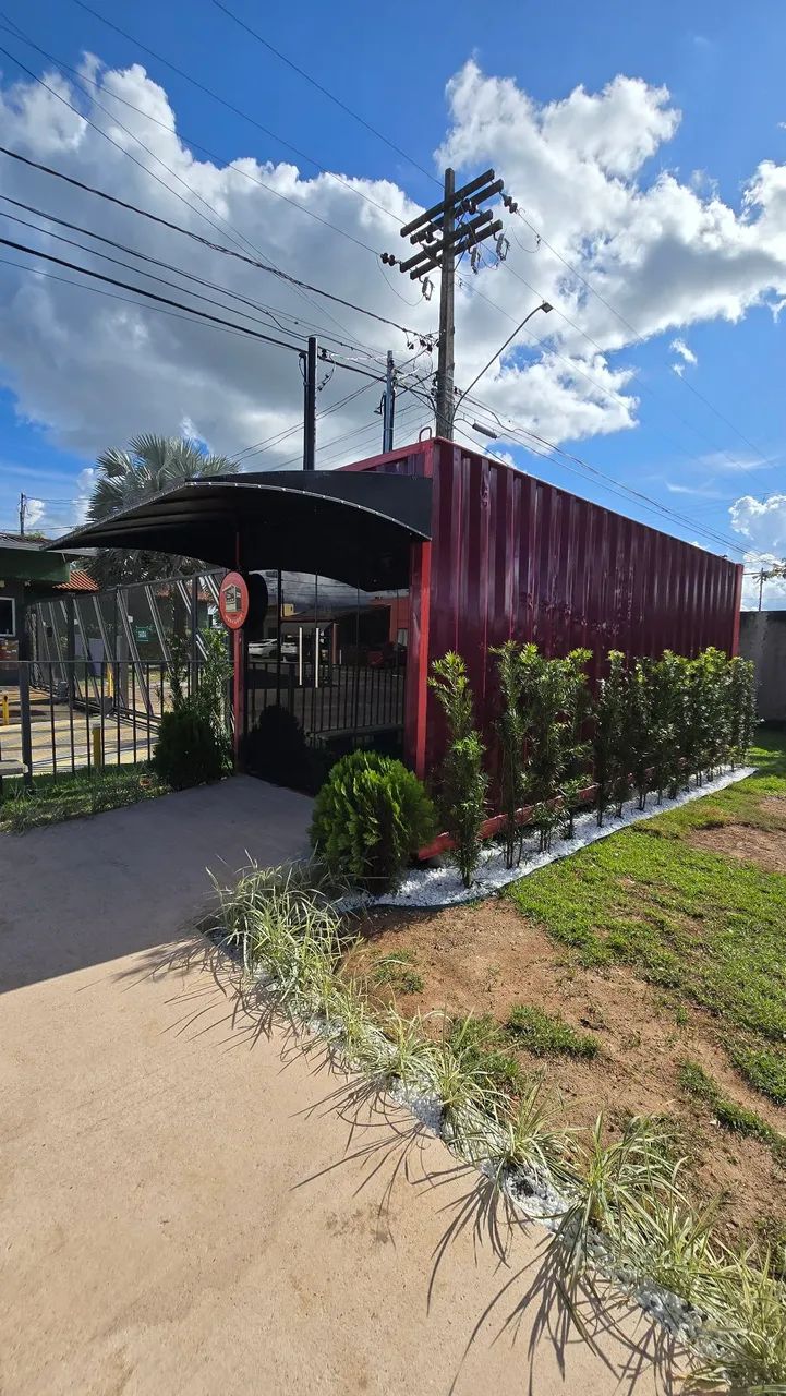 Container e obras em container