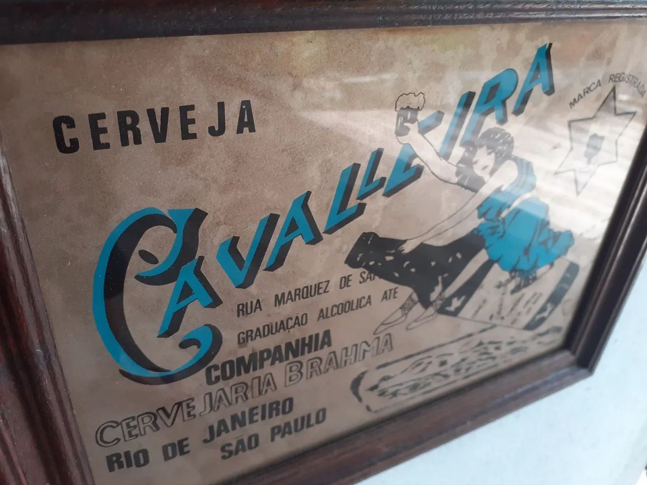 Antigo Quadro Cervejaria Brahma - Foto 6