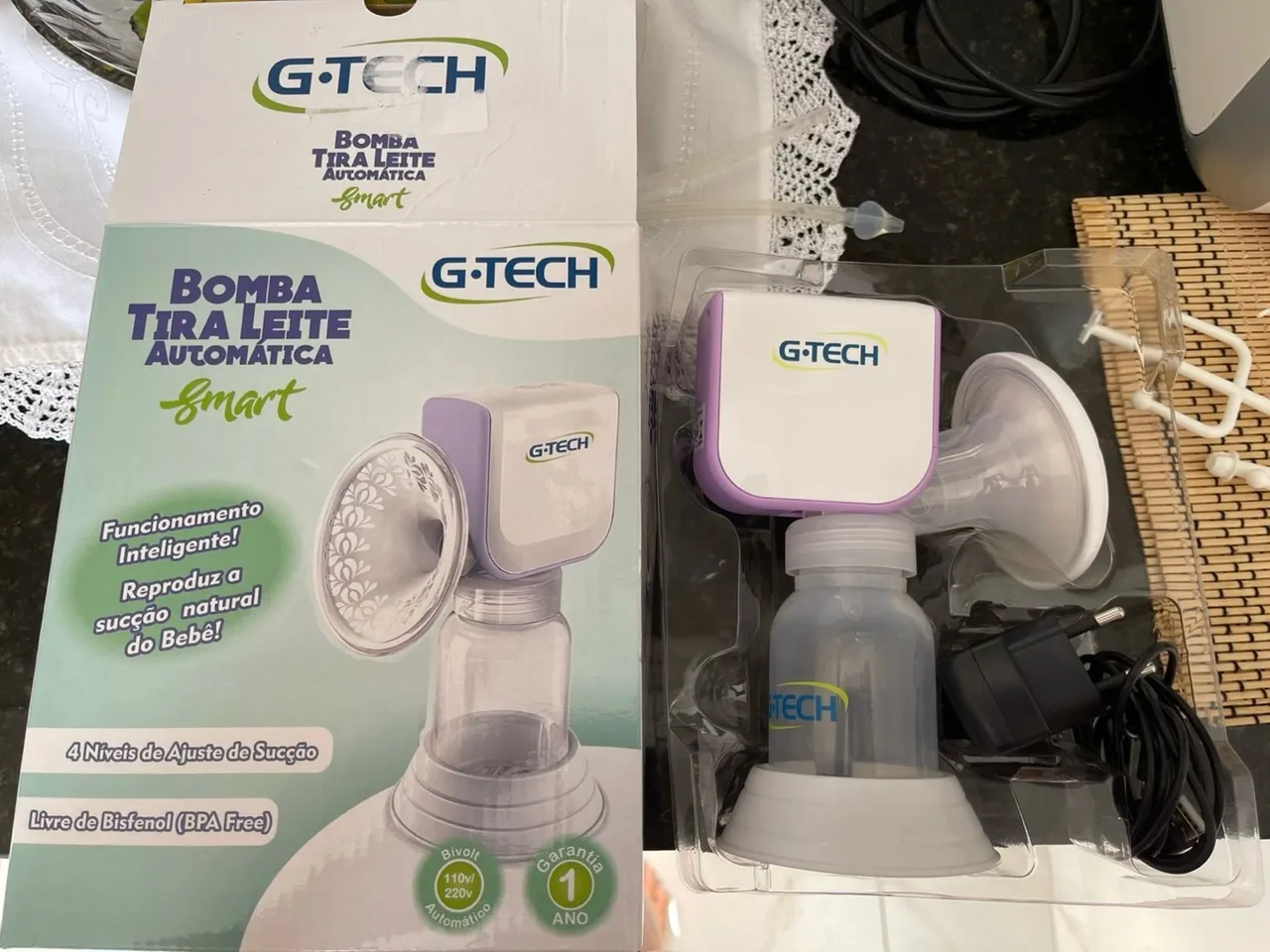 Bomba Tira Leite Automática G-Tech Smart