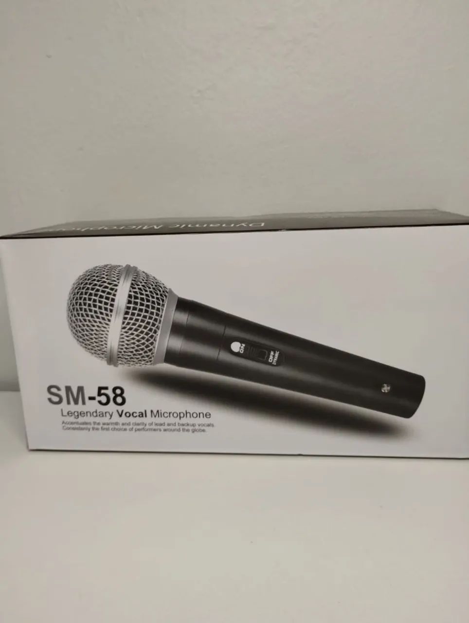 Microfone Vocal SM-58 - Novo