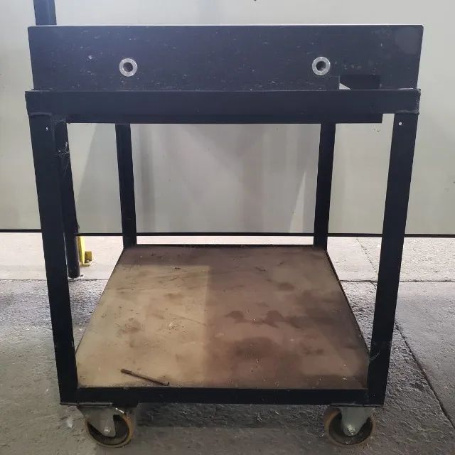 Desempeno de Granito 850x750x150 Com Base/suporte - Foto 2