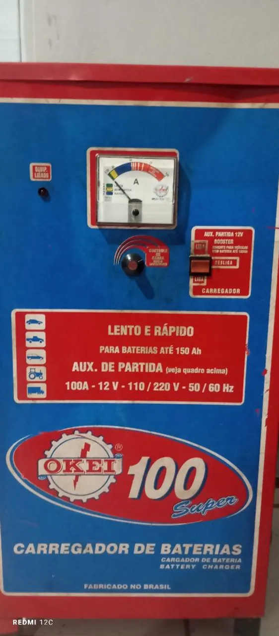 Carregador de Bateria OKEI 100 Super