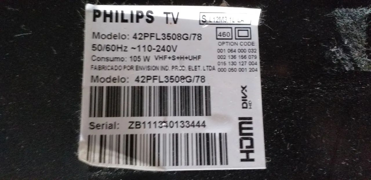 Placa principal + placa tcom . mod.42pfl3508g/78 ..C. DEFEITO P CONSERTO - Foto 4