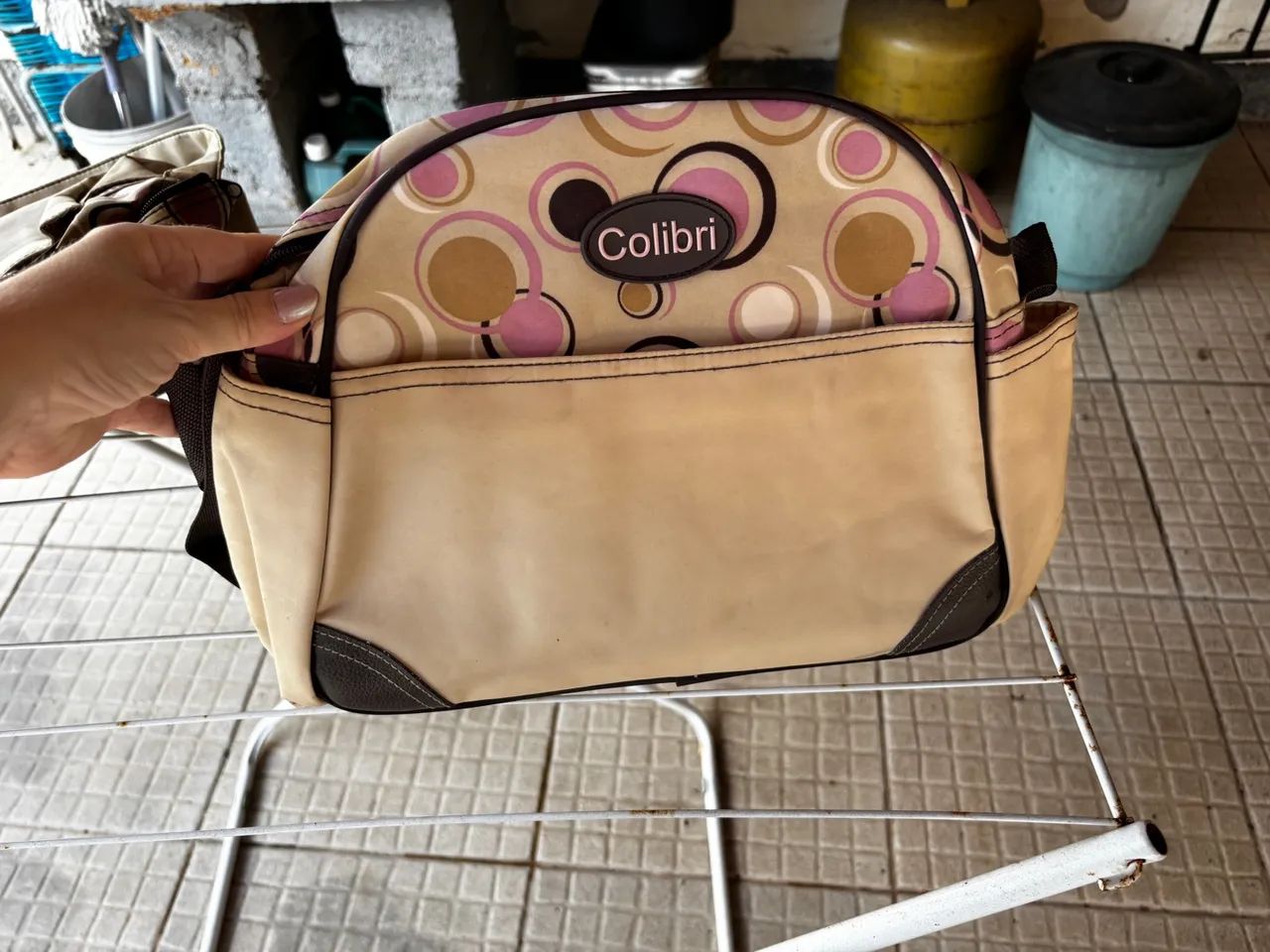 Bolsa de bebê - Usada em ótimo estado - Foto 5