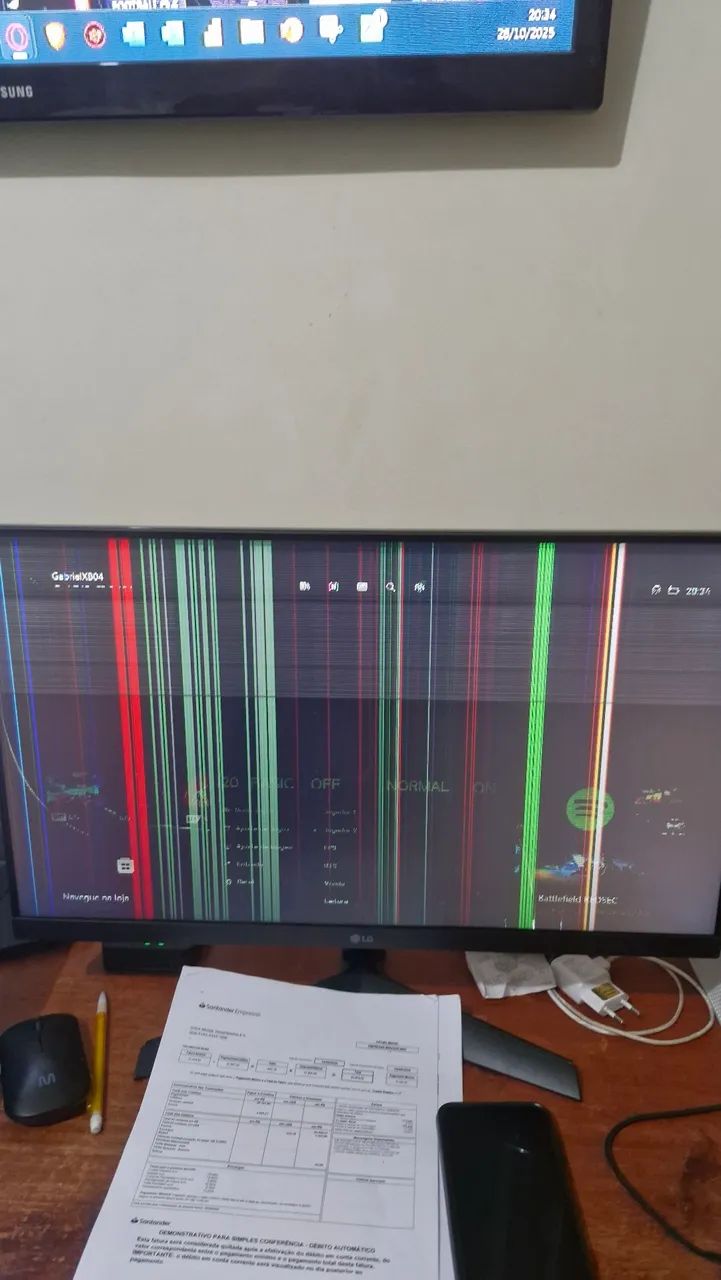 Monitor Gamer LG Ultragear 24 polegadas IPS Full HD 144hz 1ms - Foto 5