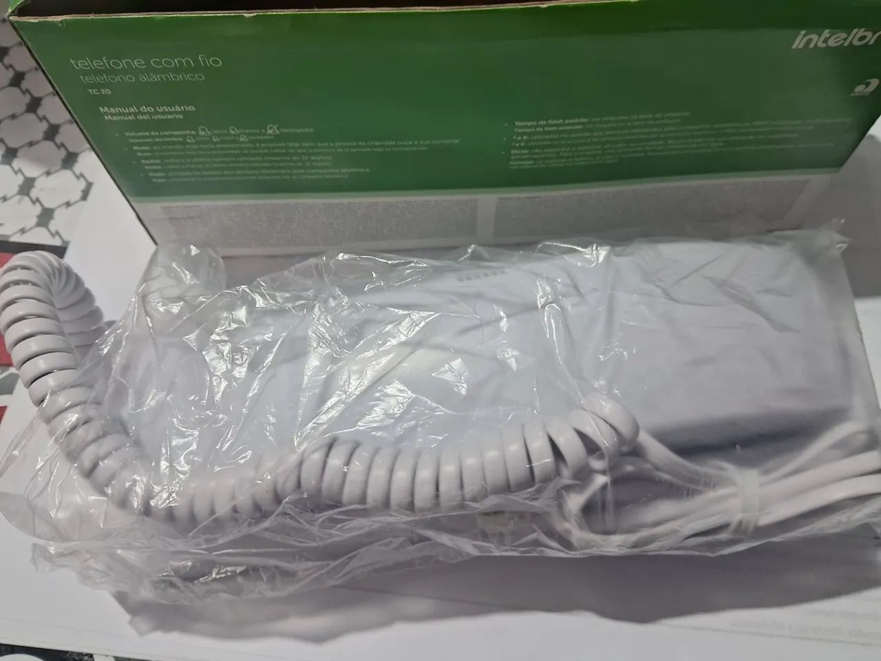 Telefone com Fio Intelbras TC20 - Novo na Caixa - Foto 4