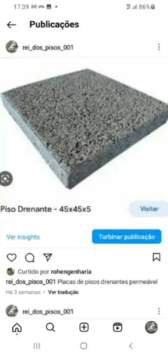 Placas de Piso Drenantes permeável promoção  - Foto 3