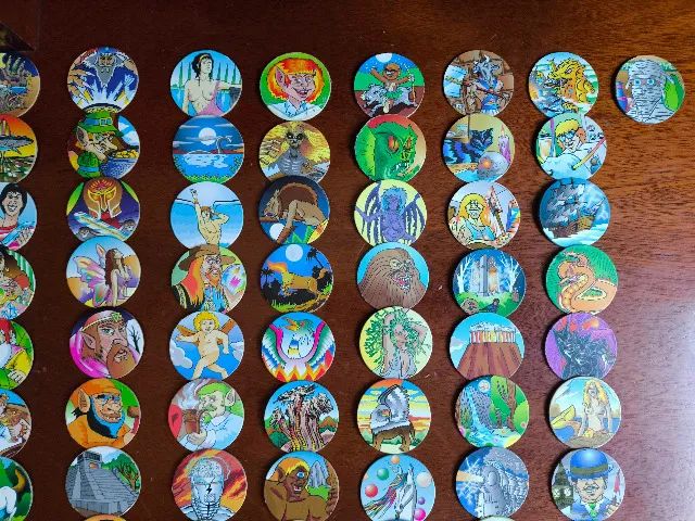 Caps Buzzy Tazos Anos 90 coleção completa com 100 - Foto 4