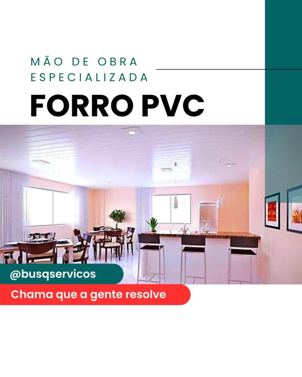 Forro PVC Instalado
