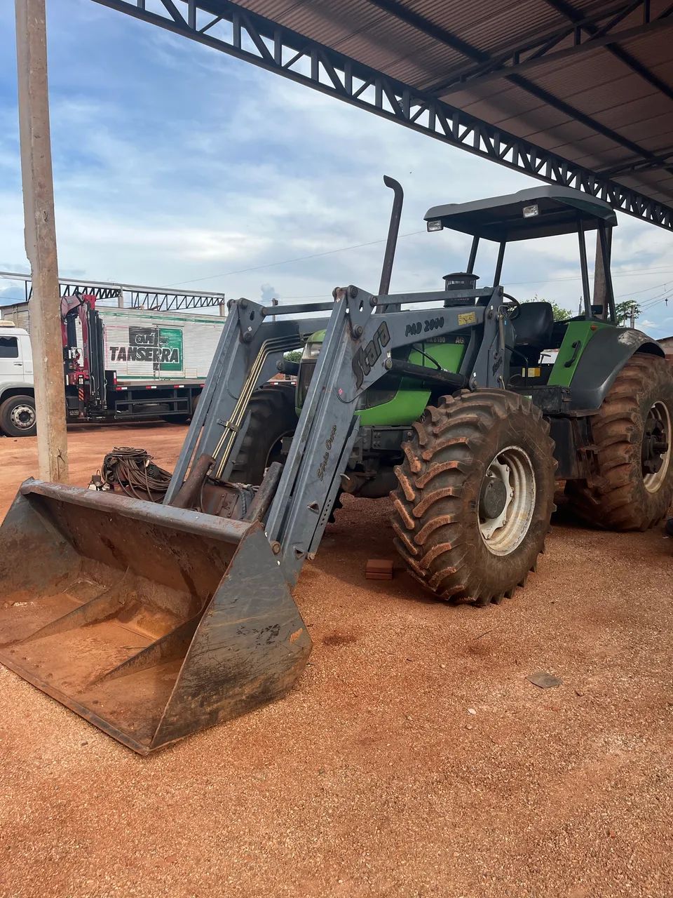 Trator Agrale Bx 6.180 com lâmina Stara  - Foto 3