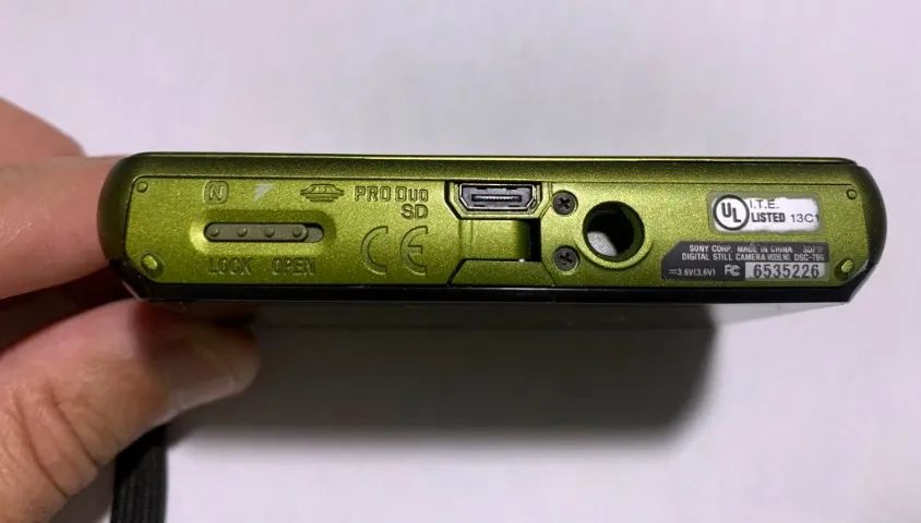 Câmera Sony Cybershot -DSC-T99/B 14.1 Megapixel - GREEN - Raridade - Foto 5