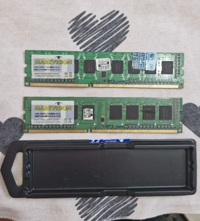 Memoria RAM Mark vision DDR3 2GB CADA UMA. 
