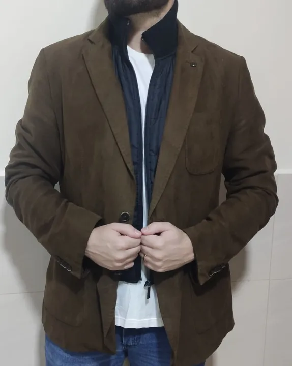 Blazer Zara Marrom - Com forro removível
