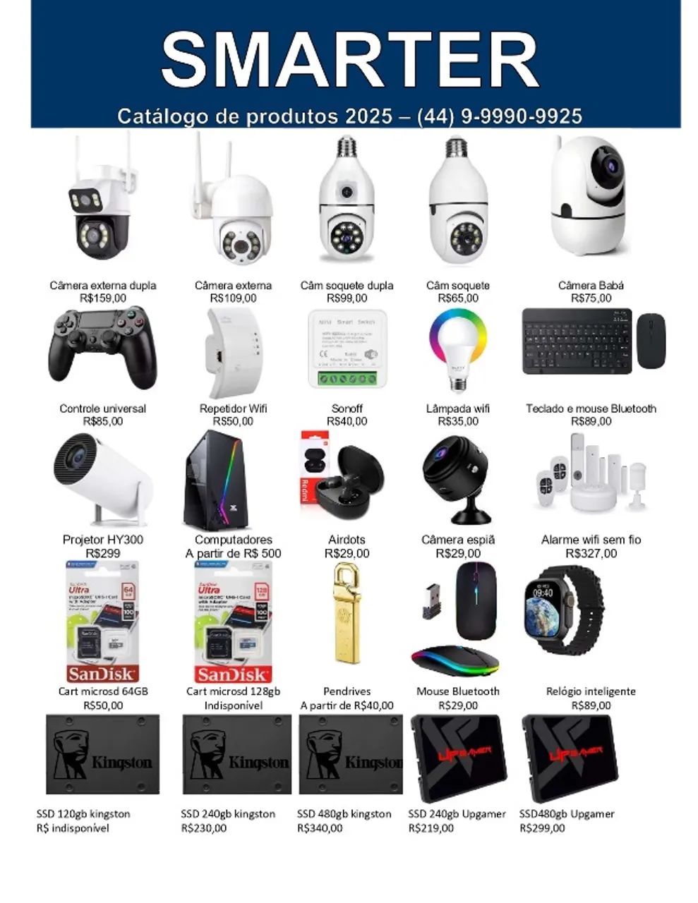 Interruptores inteligentes com 3, 2 ou 1 Botão para Alexa e google (Celular) - Foto 4