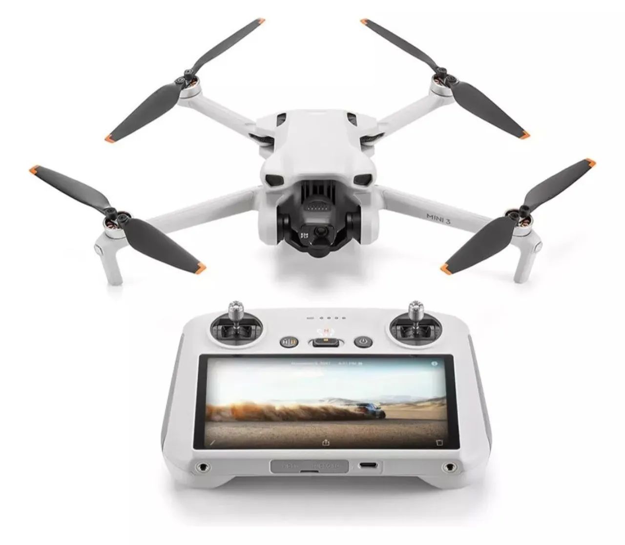 Drone DJi Mini 3 RC com Tela - Novo - 4k - FCC - 10km- Lacrado  - Foto 2