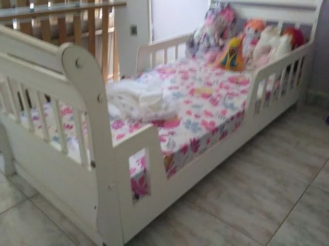 Cama Infantil Madeira Maciça Patina Provençal  - Foto 2