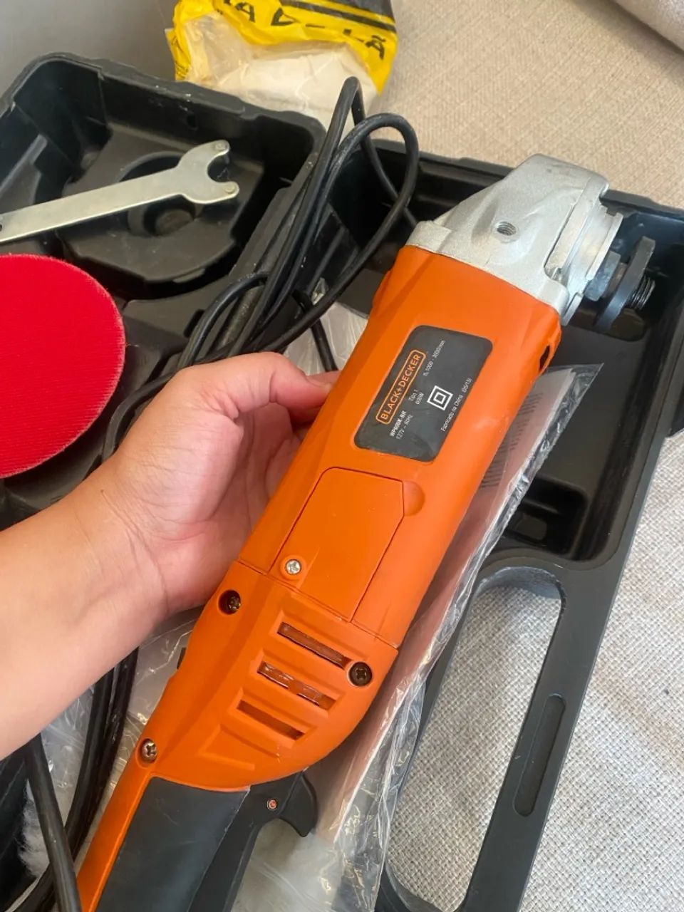 VENDE - SE POLITRIZ WP600K-BR (127V) BLACK+DECKER - Foto 4